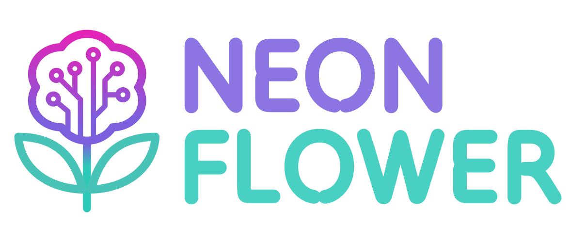 Neon Flower